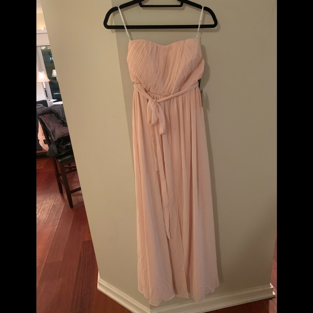 BRIDESMAID STRAPLESS MAXI DRESS FROM LULUS.COM